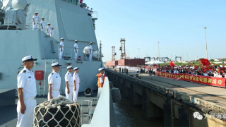 中國海軍護航編隊訪問仰光-將與緬海軍艦艇聯合演練