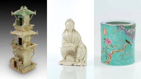 看展覽-中大文物館精選館藏陶瓷-逾百件珍品跨越七千年歷史文化