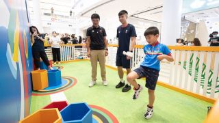 親子樂-運動嘉年華三商場巡迴舉行-近距離接觸香港運動員