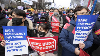 7000名南韓罷工醫生暫遭釘牌-當局派員到醫院點算拒復工人數