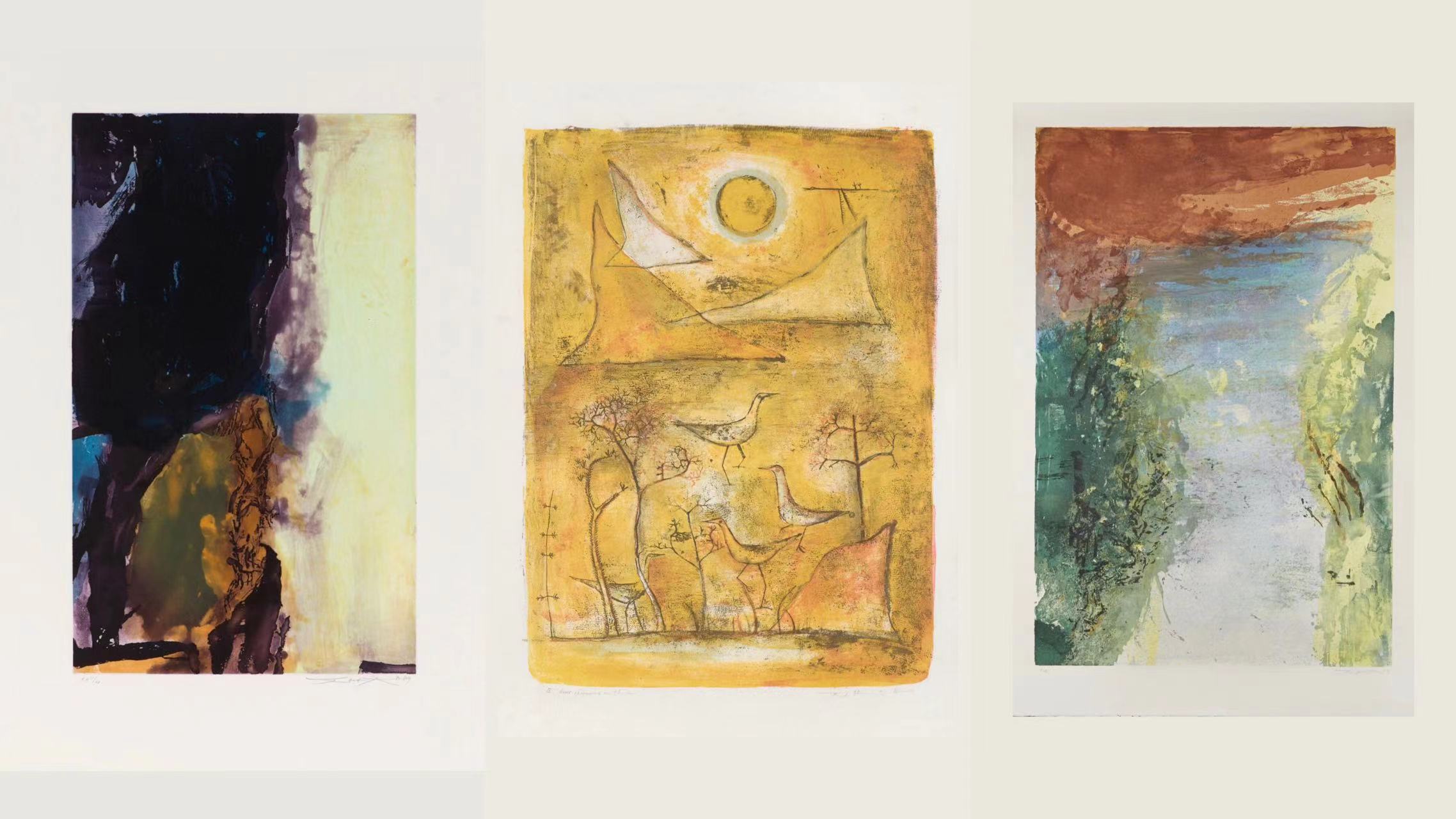M+獲贈抽象畫大師趙無極數百件重要作品 涵蓋其藝術生涯不同階段創作