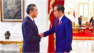 印尼總統佐科會見王毅-就中東局勢等交換意見