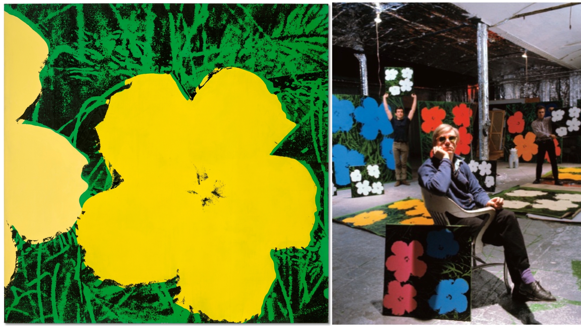 安迪沃荷珍罕傑作《花》將亮相佳士得拍場 為沃荷藝術生涯巔峰時期之作