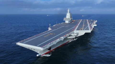 多圖｜福建艦完成首次航行試驗任務　動力電力等系統設備測試達到預期
