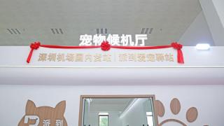 中國首家寵物候機廳在深圳啟用-推出一站式寵物出行服務