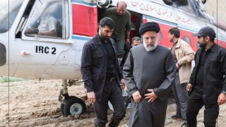 搭載伊朗總統直升機發生-硬著陸-事故