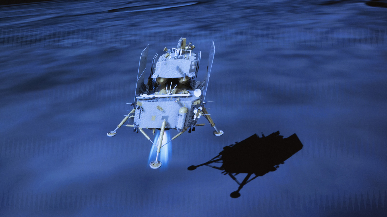 有片｜嫦娥六號成功著陸月球背面　實施人類首次月背採樣返回