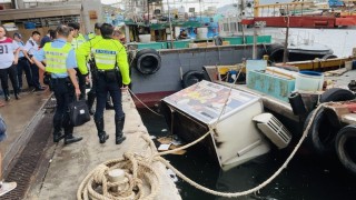 觀塘魚類批發市場冷凍貨車墮海-44歲司機跳車後不適送院