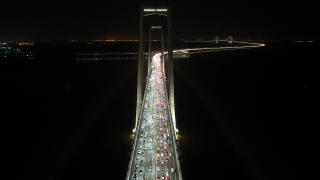 深中通道-通車72小時車流量破30萬車次-佔每日珠江跨江車流量四分一