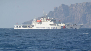 中國海警局-日本船隻非法進入釣魚島海域-中方依法驅離