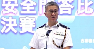 蕭澤頤-維護國安是警隊首要行動項目-稱市民須與警隊同行給予支持