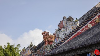 大美嶺南-佛山順德陳氏大宗祠-朱欄畫棟--流光溢彩