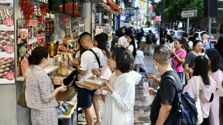 國慶黃金周-李慧琼-本港多區人流暢旺-料受惠於擴大自由行