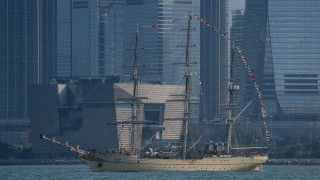 解放軍風帆訓練艦-破浪號-首度訪港-將停靠三日