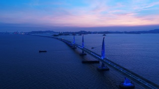 港珠澳大橋-東人工島周五起設臨時安檢站-確保澳門回歸慶典活動順利進行