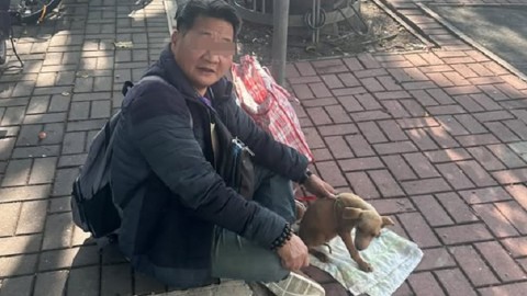 熱話-粉嶺聯和墟有男子公然街頭賣狗仔-網民怒吼-大家見到要報警
