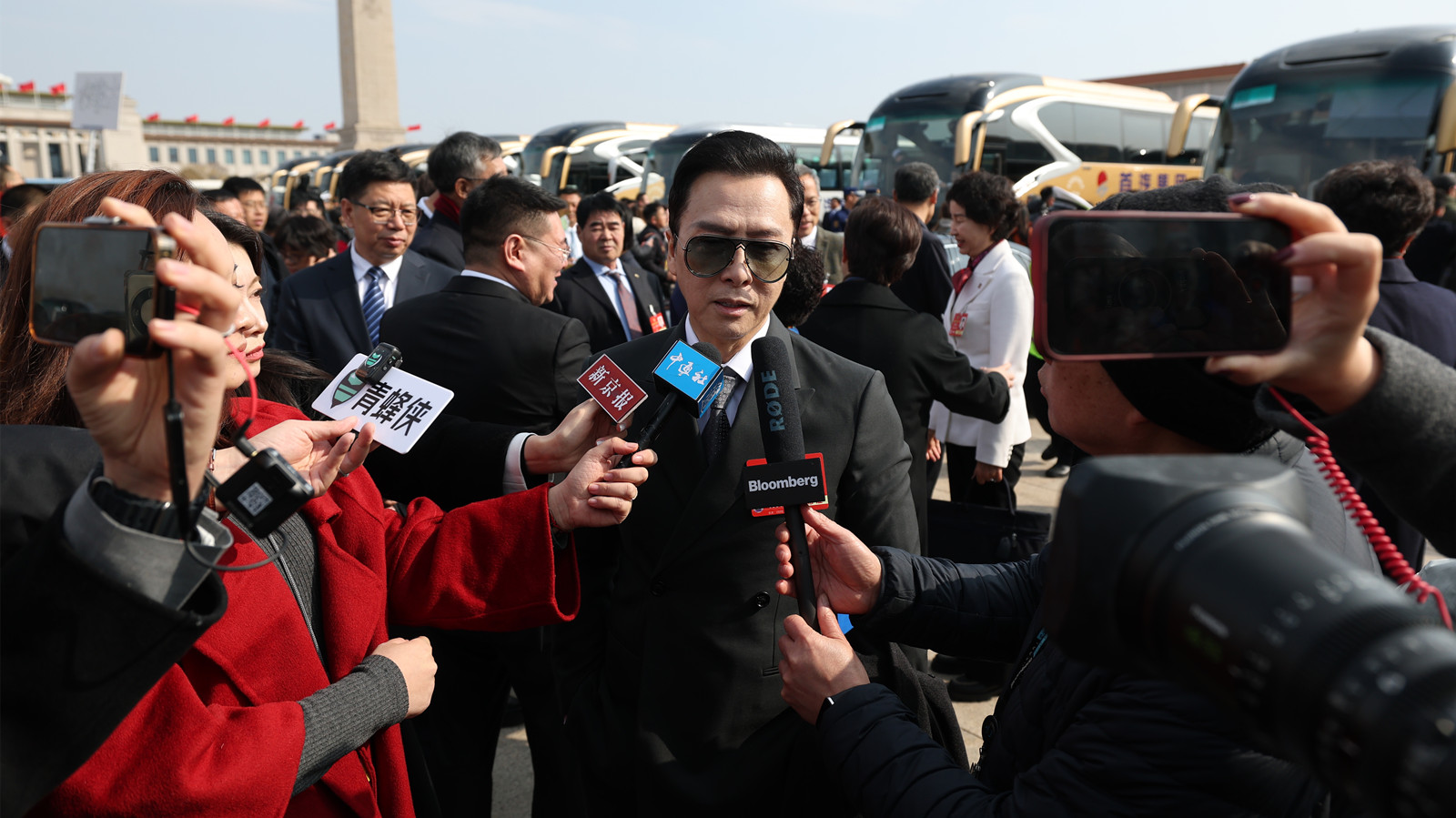 全國兩會︱《哪吒2》火熱反映國潮興起　甄子丹鼓勵港影業多與內地業界交流