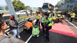 交通意外-74X吐露港公路失事撞壆-九巴-車長工作安排符運輸署指引