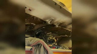 港航客機行李架著火改道福州降落-另安排航機接載乘客回港