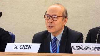 中國代表聯合國人權理事會發言-拒絕-強加於人-和-黨同伐異