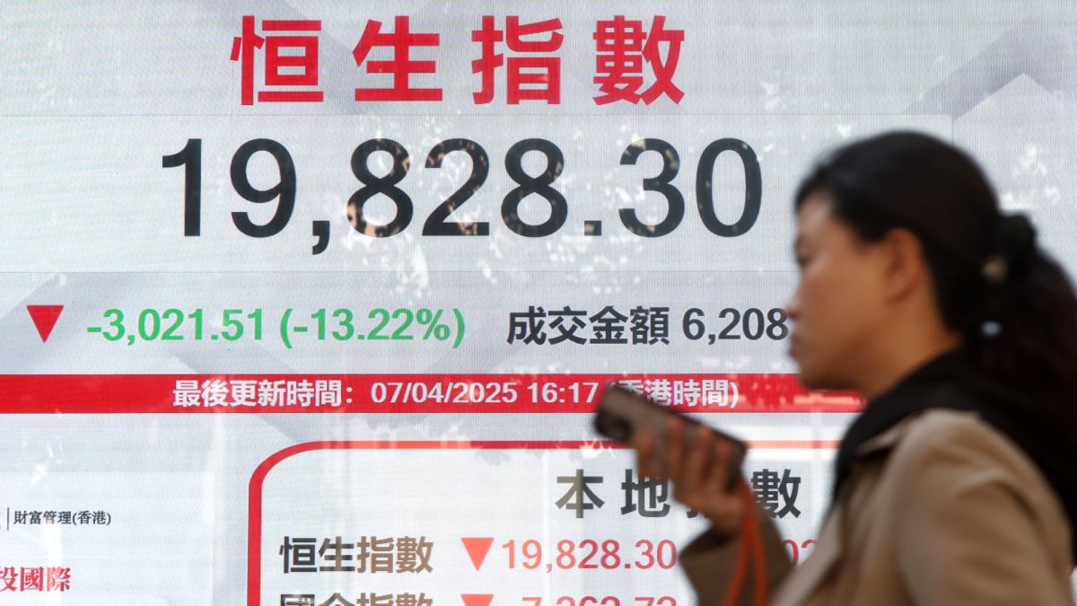 黑色星期一丨環球股市爆災港股瀉3021點史上最傷6208億成交破紀錄