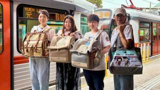 輕鐵啟動-貓狗同行-試行計劃-周末假期可帶毛孩遊車河
