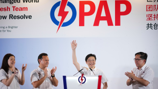 新加坡大選-執政人民行動黨大勝-總理黃循財承諾不會辜負選民信任