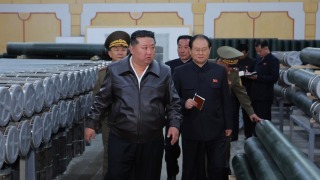 金正恩視察軍工企業-稱要貫徹落實國防工業現代化目標