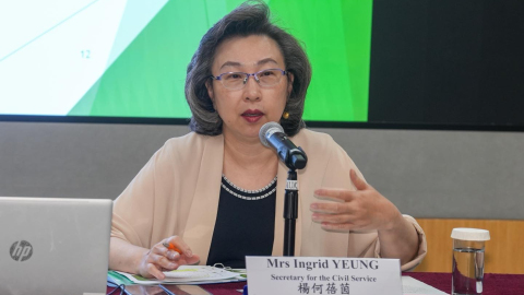 楊何蓓茵-夏寶龍講話啟發公務員-要為強國建設民族復興出一分力