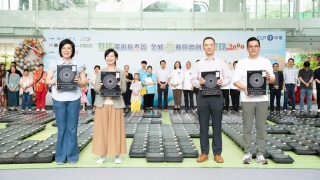 中電贈千部電磁爐助基層家庭節省開支-以電磁爐砌字創世界紀錄