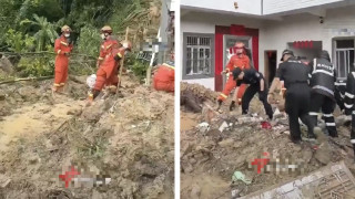 廣東茂名暴雨引發山泥傾瀉-增至3死3傷1失蹤