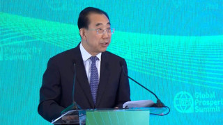全球繁榮峰會-吳海龍-美國打關稅戰是行不通-應以務實態度與中國交往