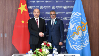劉國中晤譚德塞-冀世衞維護新冠病毒溯源研究科學性