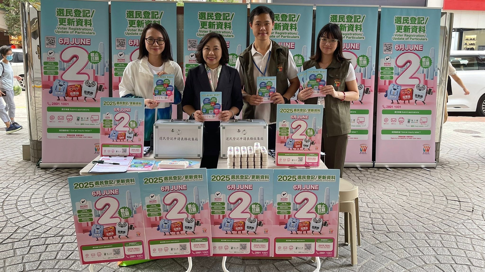 有片｜麥美娟籲青年踴躍登記做選民　履行公民責任