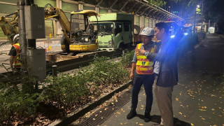 屯門公路爆水管-議員指20萬居民受影響-促設後備供水網及用科技檢查高危水管