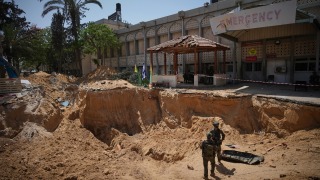 以巴衝突-以軍稱尋獲哈馬斯軍事領導人遺體-死前躲於醫院內地下隧道