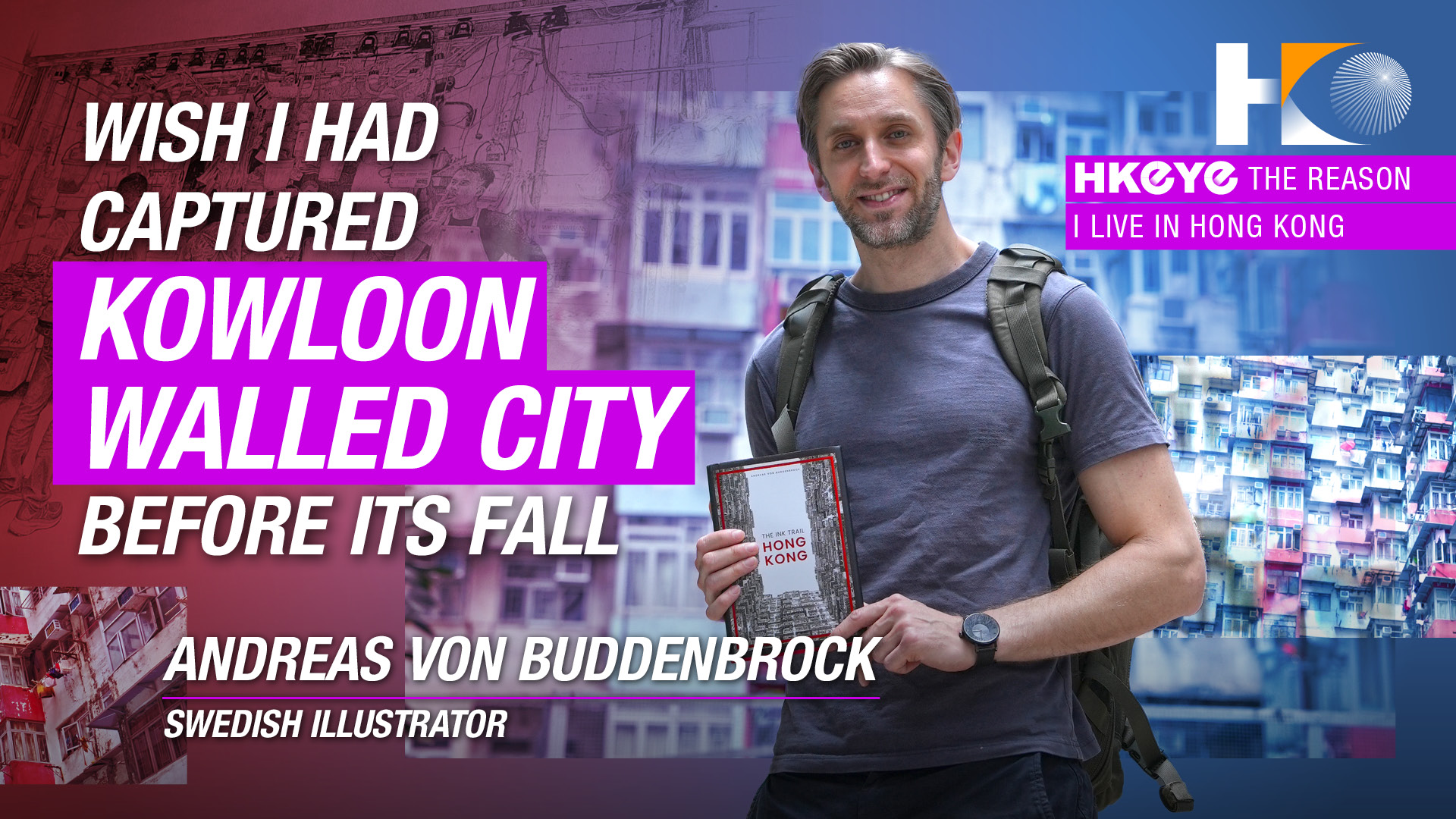 The Reason I Live in HK | Swedish illustrator’s permanent archive of urban flux