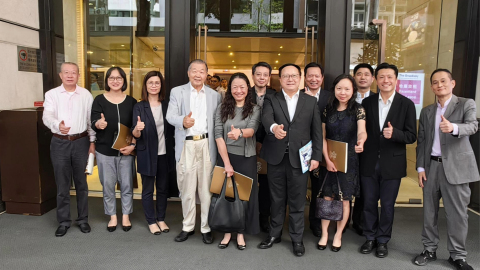 香港新聞聯與特區政府新聞處進行交流-共商深化合作