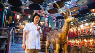 歐陽萬成-回家--遊文武廟嚐叉燒-讚港美食充滿驚喜-更是我成長回憶的一部分
