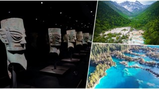 當代中國-四川三星堆列車遊-探秘古蜀文化和瑤池仙境