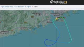 又出事--印航一架由香港往新德里客機起飛後疑技術故障-需折返香港