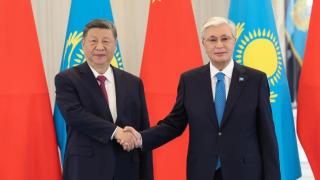 習近平同哈薩克總統會談-稱要高質量共建一帶一路及共同打擊三股勢力