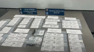 警破跨境-賣假飛-集團拘8人至少涉40案-Cityline門票具三大防偽特徵
