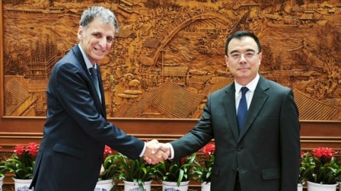 以伊衝突｜劉彬會見以色列新任駐華大使 冀各方切實執行停火