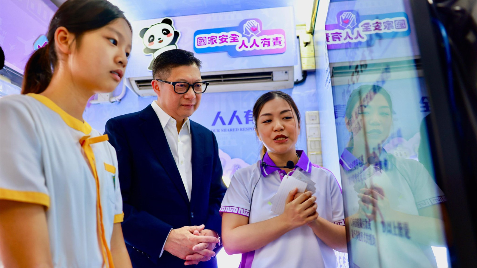 國安法五周年·有片｜鄧炳強：平穩安全得來不易　繼續守護好香港這個家　