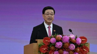 回歸28周年-李家超-上任三年措施漸見成效----未來有三重要工作包括加快發展北都會