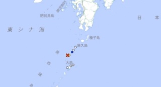 日本鹿兒島爆5-5級地震-日媒指兩周內錄逾800次有感地震