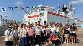 山東艦訪港-港專參觀山東艦編隊-學生深刻體悟-國安才能家好-道理