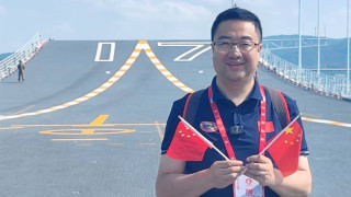 政情---政商界人士登山東艦-尚海龍自製數字人談感受