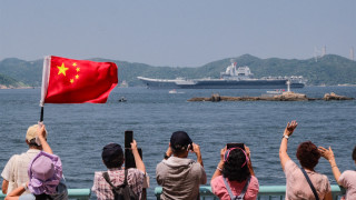 國防部-山東艦編隊訪港再掀航母熱-處處洋溢民族自豪感